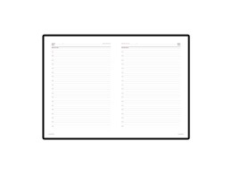 Bruno Visconti Ежедневник недатированный А4 "Sidney Nebraska", зеленый (золотой обрез) (Р)