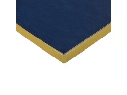 Bruno Visconti Ежедневник недатированный А5 "Megapolis Nebraska Flex", синий с золотым обрезом (Р)