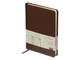 Bruno Visconti Ежедневник недатированный А5 "Velvet Index" (коричневый) (Р)