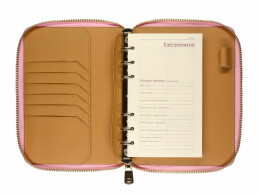 Bruno Visconti ЕЖЕДНЕВНИК недатированный А5- "RIVIERA. ZEFIR" (РОЗОВЫЙ ЗЕФИР) (Р)