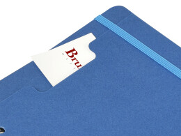 Bruno Visconti Ежедневник недатированный на гребне А5 "Pragmatic", синий (Р)