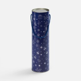 сделано в России Тубус для бутылки Snowlace, синий