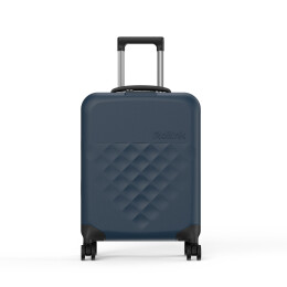 Разное Чемодан складной Rollink Vega 360 55x40x20 см, 4 колеса, серо-синий