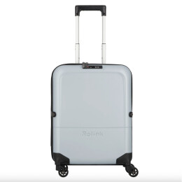 Разное Чемодан складной Rollink FLEX LIGHT 55x40x20 см, 4 колеса, светло-серый