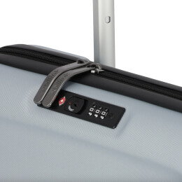 Разное Чемодан складной Rollink FLEX LIGHT 55x40x20 см, 4 колеса, светло-серый