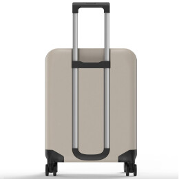 Разное Чемодан складной Rollink Vega 360 55x40x20 см, 4 колеса, серо-бежевый
