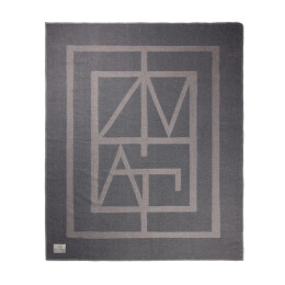 Разное Плед VINGA Monogram из переработанного полиэстера GRS, 170x130 см