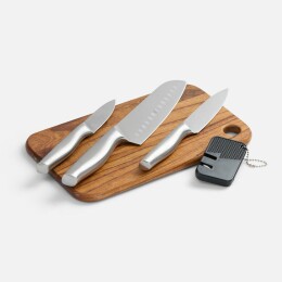 Разное Набор для мяса Meateam с ножами и разделочной доской