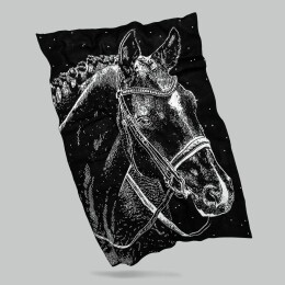 teplo Плед «Вороной»