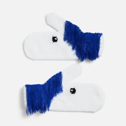 teplo Варежки «Игогошки», с синей гривой