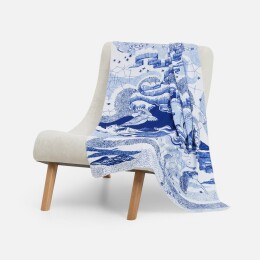 сделано в России Флисовый плед «Чудеса прилетели»