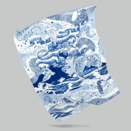 сделано в России Флисовый плед «Чудеса прилетели»