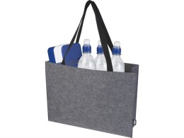 Разное Эко-сумка фетровая «Felta» с широким дном , серый