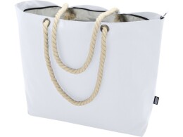 Разное Panama пляжная эко-сумка-холодильник из переработанного материала, с ручками-шнурками 23L, белый