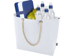 Разное Panama пляжная эко-сумка-холодильник из переработанного материала, с ручками-шнурками 23L, белый