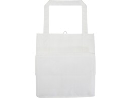 Разное Liberty эко-сумка с прочным днищем объемом 6 л из нетканого материала, переработанного по стандарту GRS - Белый