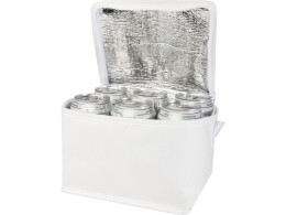 Разное Spectrum нетканая сумка-холодильник, 4 л, на 6 банок, из переработанных материалов, белый