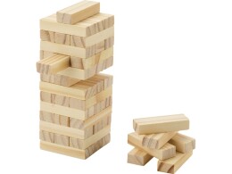 Разное Jumble деревянная игра «Падающая башня», натуральный