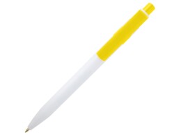 Разное Unica шариковая ручка из переработанной пластмассы - Желтый (синие чернила)