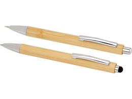 Разное Oblys набор из бамбуковой шариковой ручки и механического карандаша - Натуральный