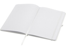 Разное Teak блокнот А5 из переработан. материала в твердой обложке с линован. страницами - Белый