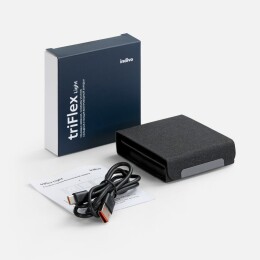 Indivo Складная станция беспроводной зарядки triFlex Light, черная