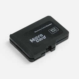 Molti Футляр для карт памяти и SIM-карт Multitask, черный