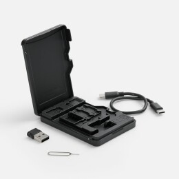 Molti Футляр для карт памяти и SIM-карт Multitask, черный