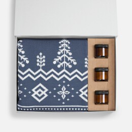 сделано в России Набор Candleflakes, серый