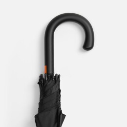 Разное Зонт-трость Hidecolor с цветными спицами, черный с оранжевым
