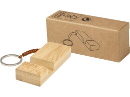 Разное Bosona бамбуковый держатель для мобильного телефона с брелком, натуральный