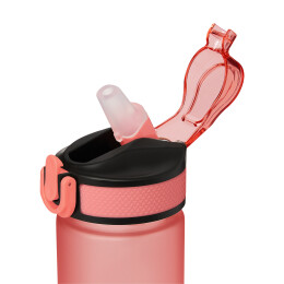 Portobello Спорт.бутылки Бутылка для воды Flip mini, коралловая