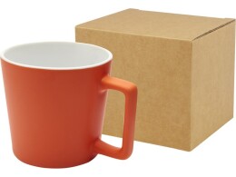 Разное Cali Керамическая кружка объемом 370 мл с матовой отделкой - Оранжевый