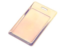 Разное Чехол для пропуска переливающийся "Aurora", мультицвет