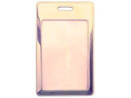 Разное Чехол для пропуска переливающийся "Aurora", мультицвет