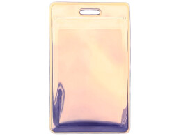 Разное Чехол для пропуска переливающийся "Aurora", мультицвет