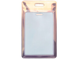 Разное Чехол для пропуска переливающийся "Aurora", мультицвет