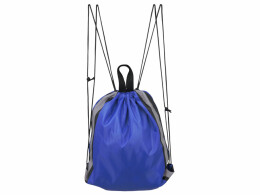 Разное Рюкзак-мешок Savy со светоотражающими полосами по бокам, синий