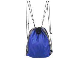Разное Рюкзак-мешок Savy со светоотражающими полосами по бокам, синий