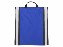 Разное Рюкзак-мешок Savy со светоотражающими полосами по бокам, синий