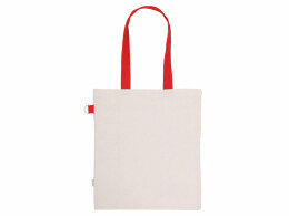 Savio Сумка для покупокTopiс из переработанных материалов с наружным цветным карманом, красный