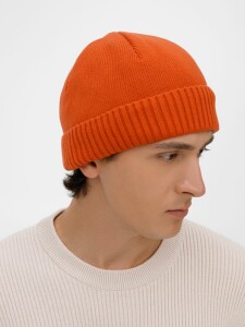 teplo Шапка ComFleece, темно-оранжевая (кирпичная)