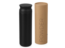 Waterline Вакуумный термос "Powder" 500 мл, тубус, черный