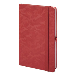 Happy gifts Бизнес-блокнот Tabby Justy, твердая обложка, в линейку, красный