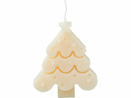 Разное Свеча "Елочка", молочный