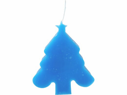 Разное Свеча "Елочка", синий