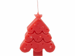 Разное Свеча "Елочка", красный