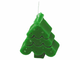 Разное Свеча "Елочка", зеленый