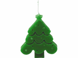 Разное Свеча "Елочка", зеленый