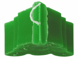 Разное Свеча "Елочка", зеленый